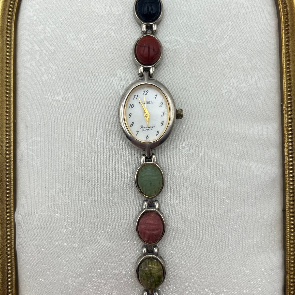 Multi-Colored Scarab Watch
