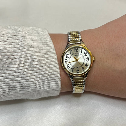 Two-Toned Stretch Watch