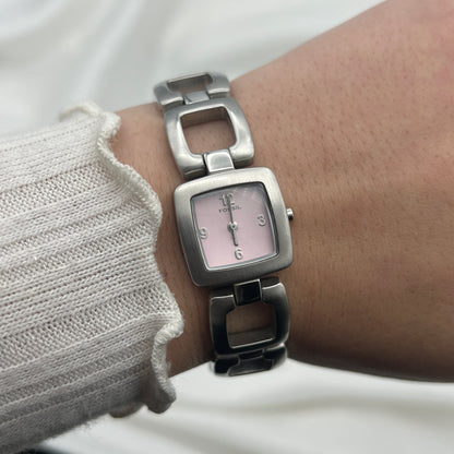 Baby Pink Fossil Watch