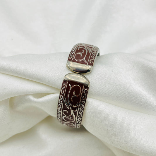 Brown Intricate Detailed Watch