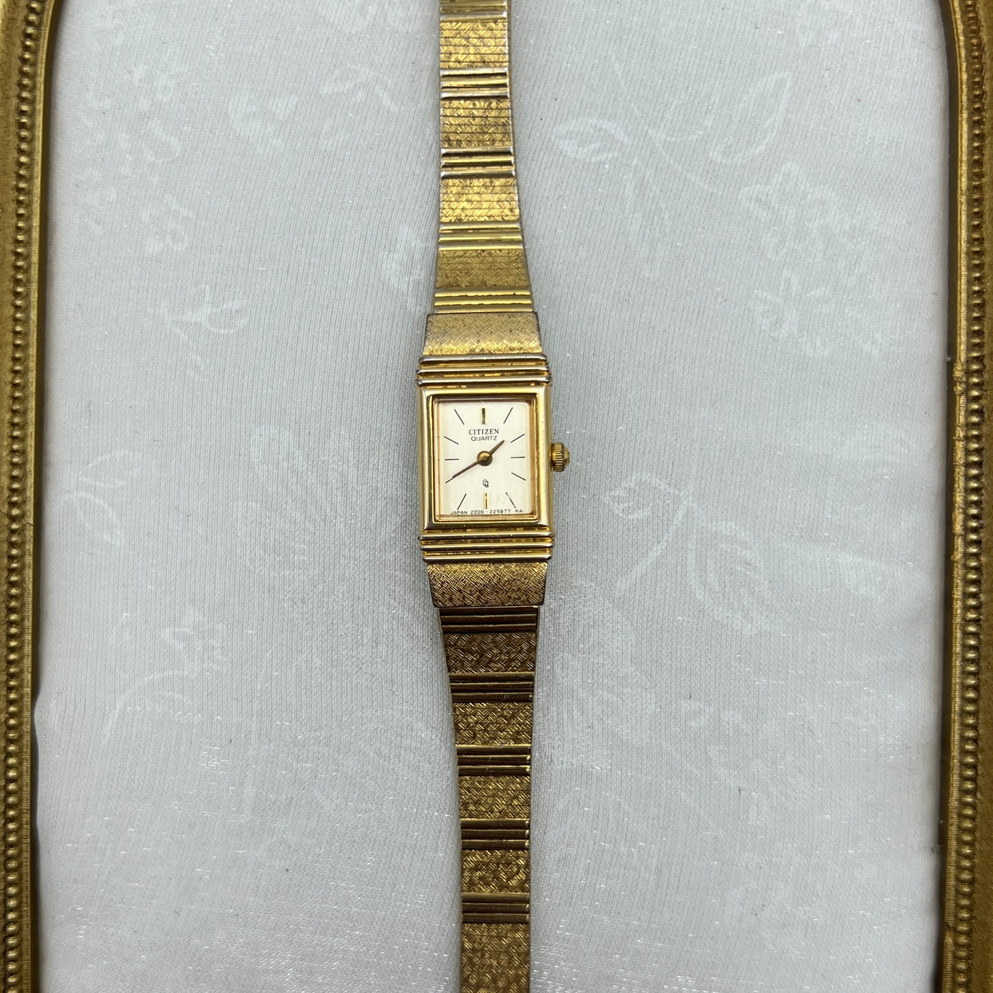 Elegant Dainty Citizen Tank Watch