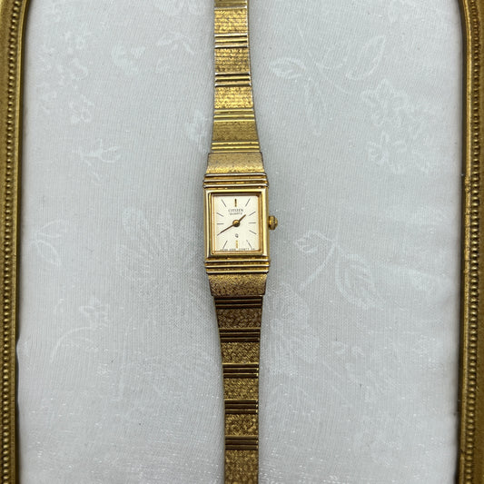Elegant Dainty Citizen Tank Watch