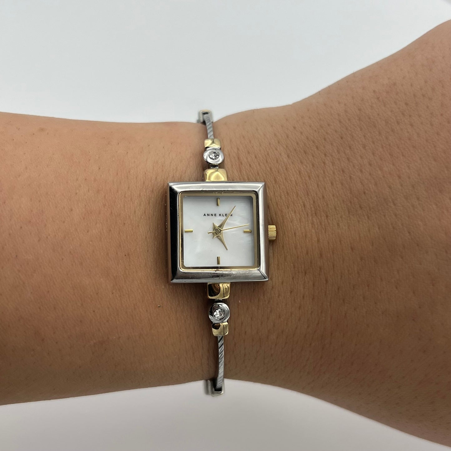 Dainty Anne Klein Square Dial Watch
