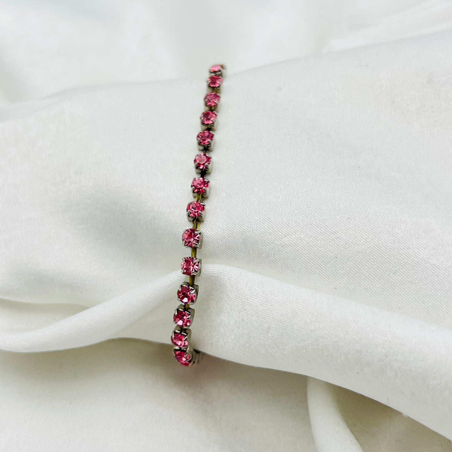 Pink Diamanté Watch