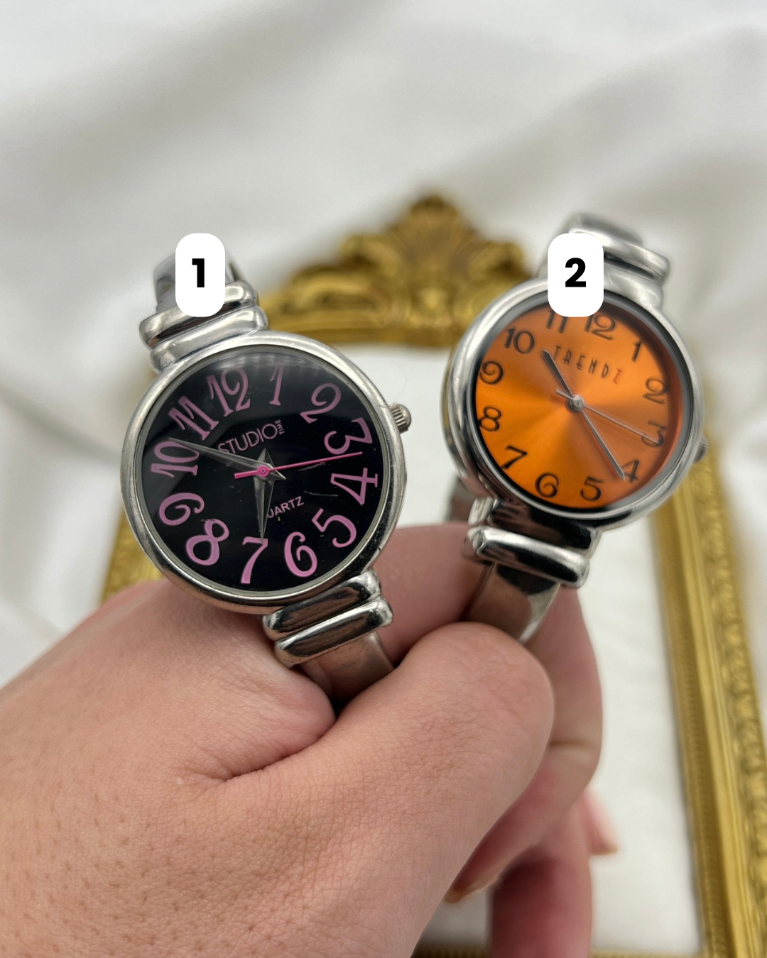 Colorful Dial Cuff Watches