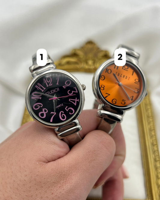 Colorful Dial Cuff Watches