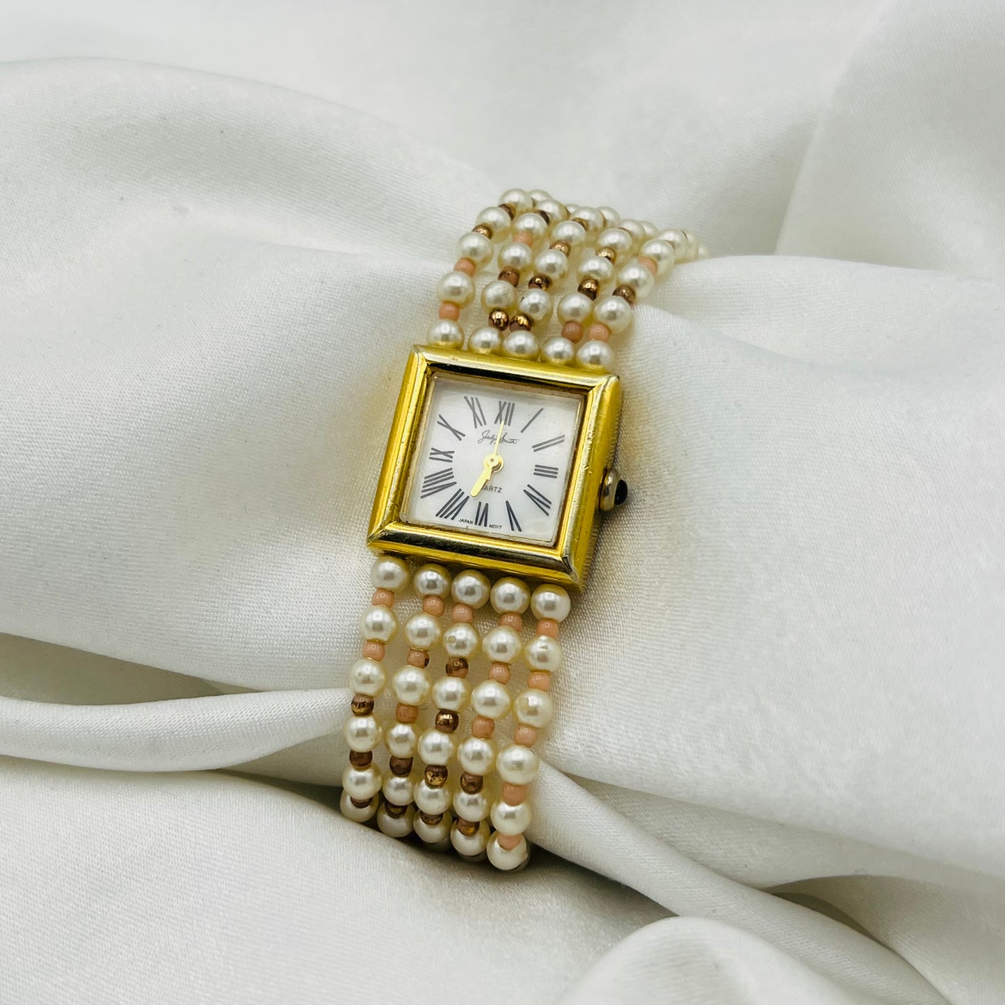 White Pearly Strand Watch