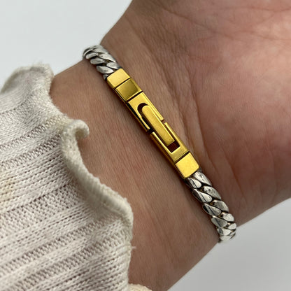 Dainty Anne Klein Two-Toned Watch