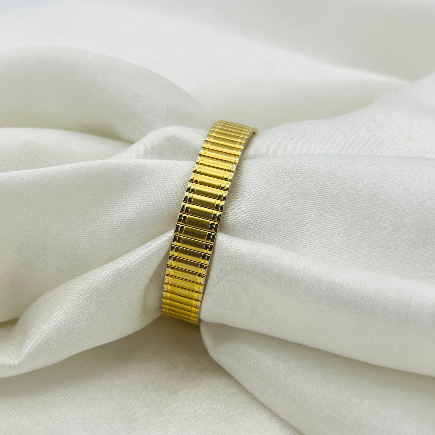 Red Diamanté Gold-Toned Watch