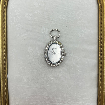 Diamanté Watch Pendant