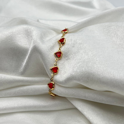 ❤️ Red Heart Bracelet