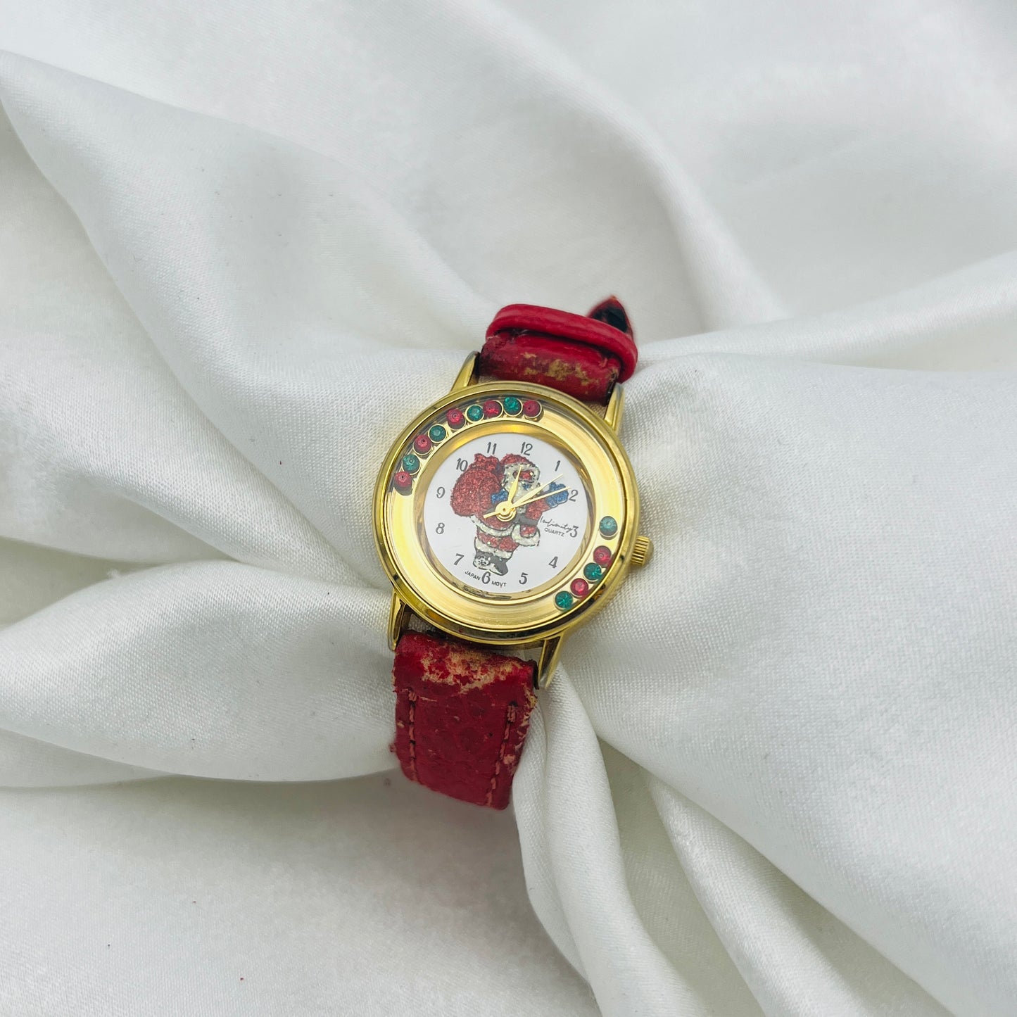 Rhinestone Santa Watch