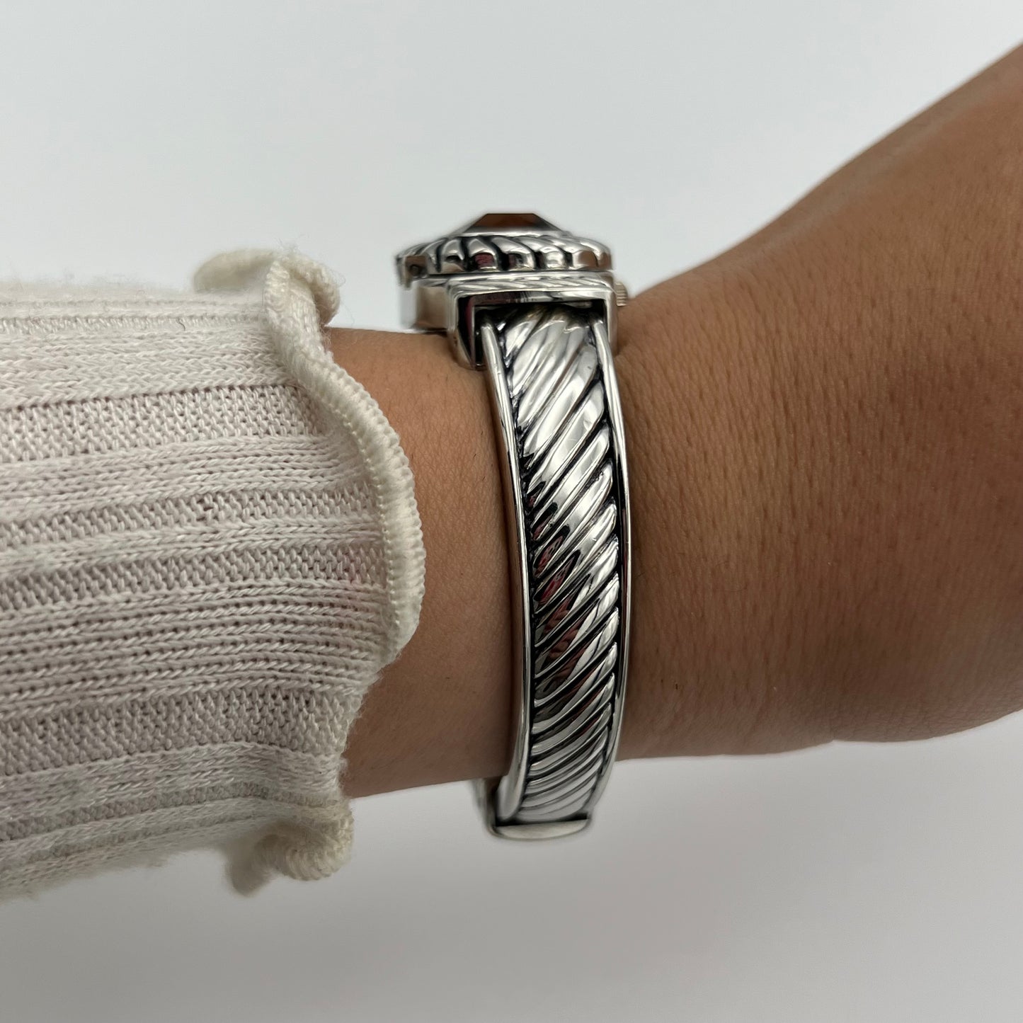 Amber-Toned Peek-a-boo Watch