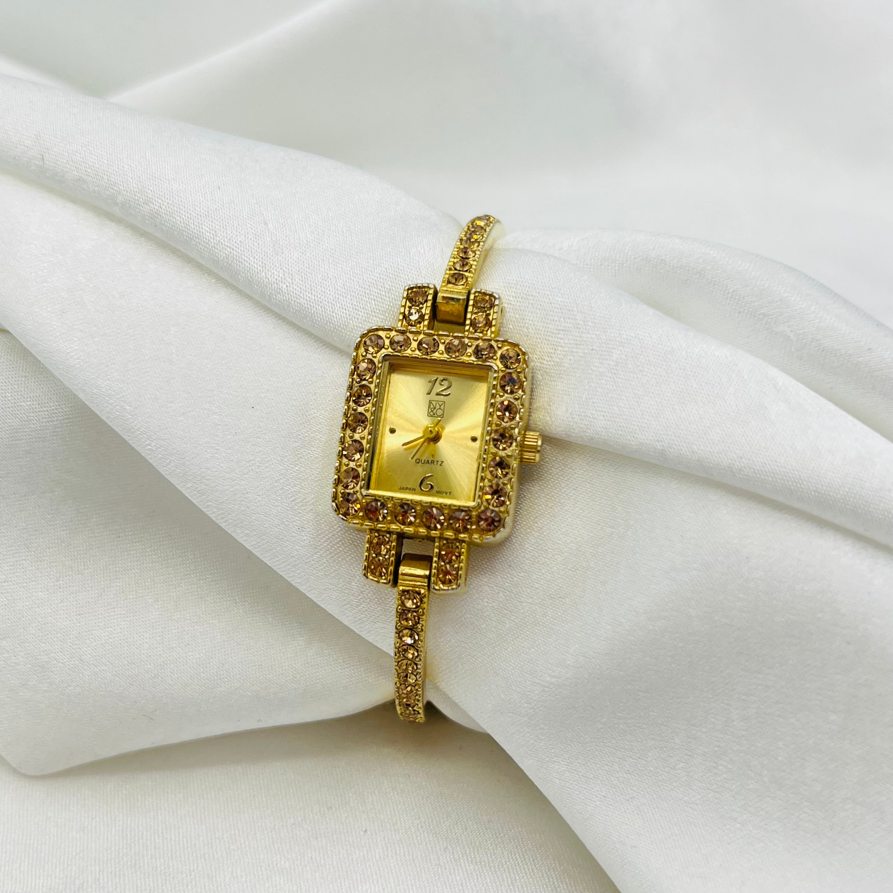 ⭐️ Gold-Toned Diamanté Watch