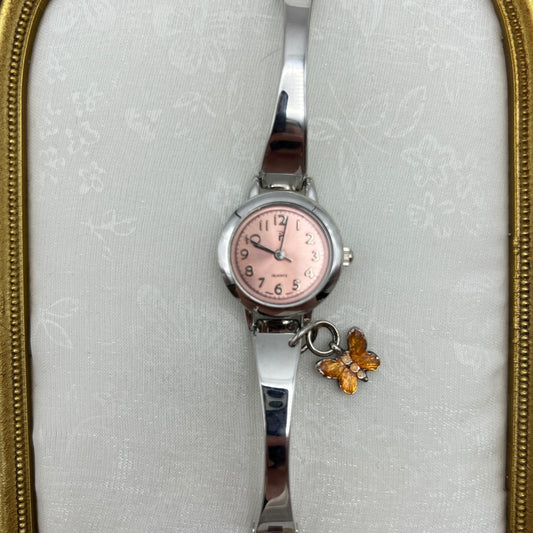 Tangerine Butterfly Watch