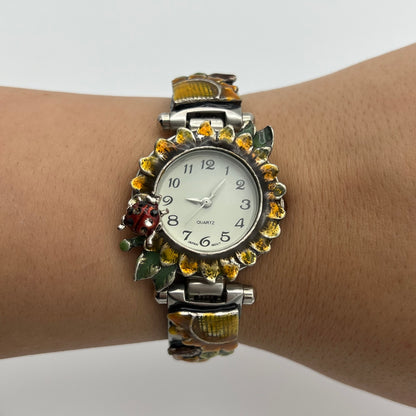 Sunflower & Ladybug Watch