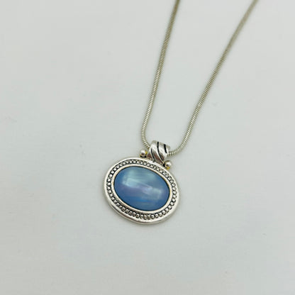 Iridescent Gemstone Necklace