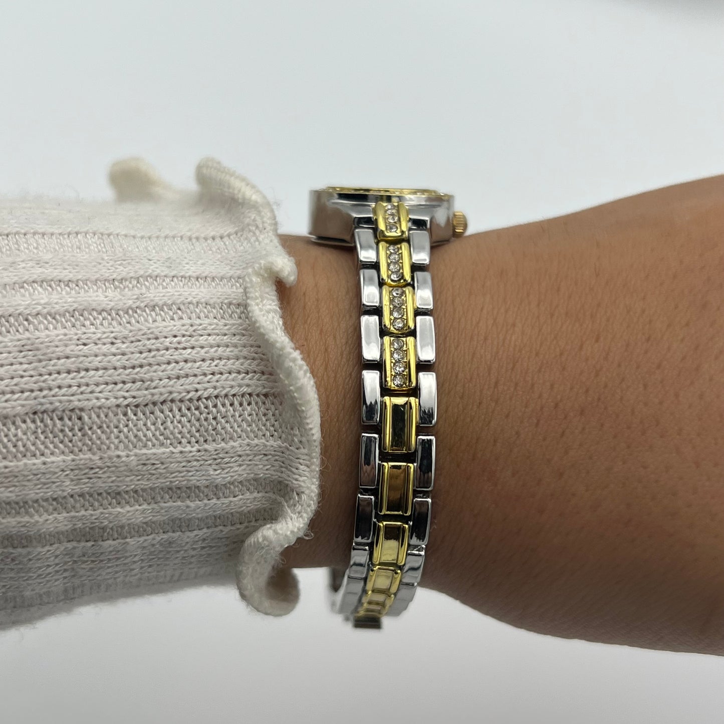 Dainty Two-Toned Watch