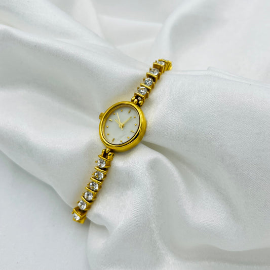 ✨ Diamanté Tennis Bracelet Watch