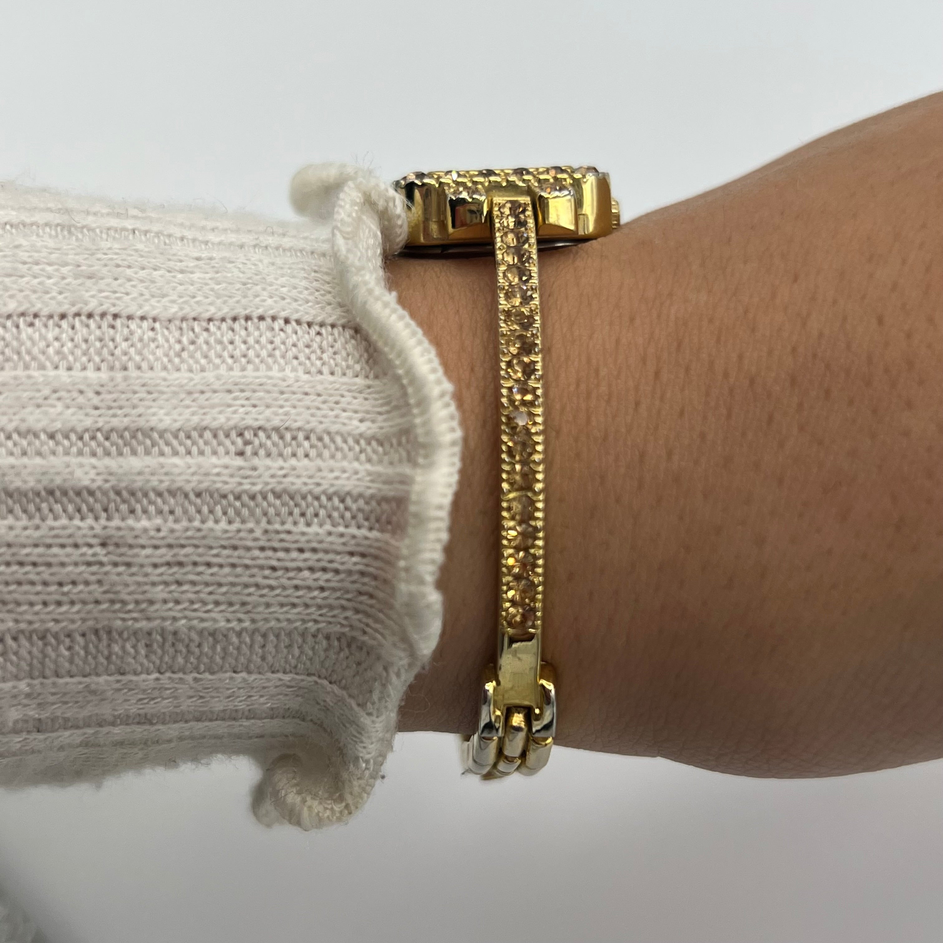 ⭐️ Gold-Toned Diamanté Watch