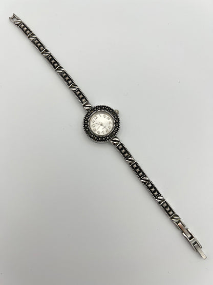 🩶🖤 Dainty Art Deco Watch