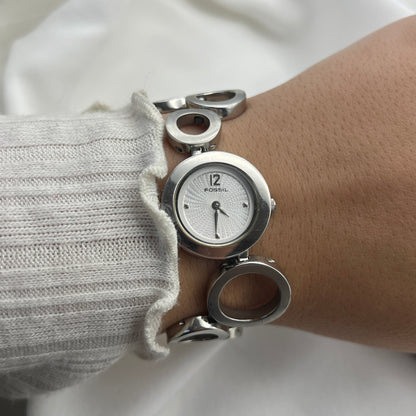 Unique Circle Strap Fossil Watch