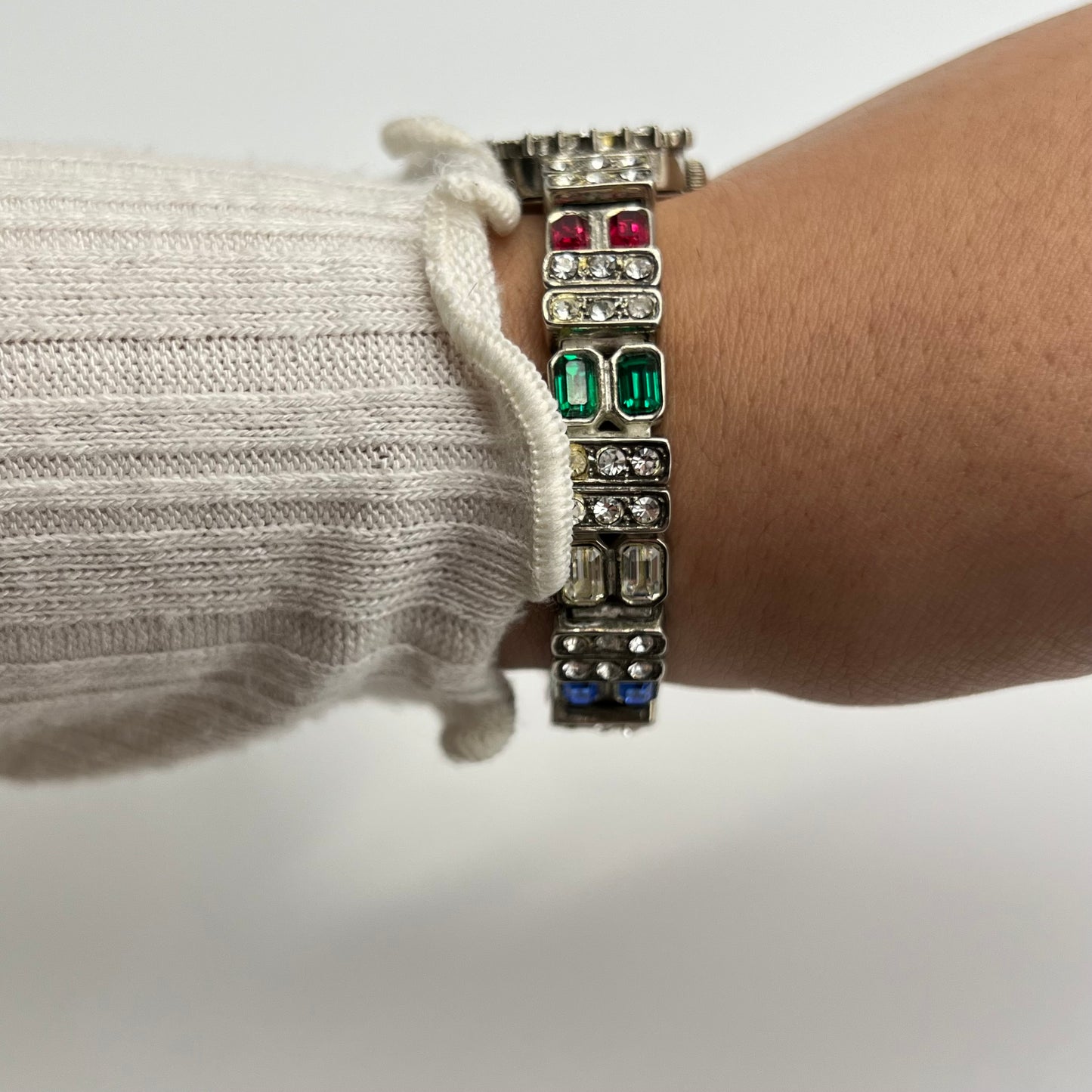 Colorful Diamanté Bejeweled Watch