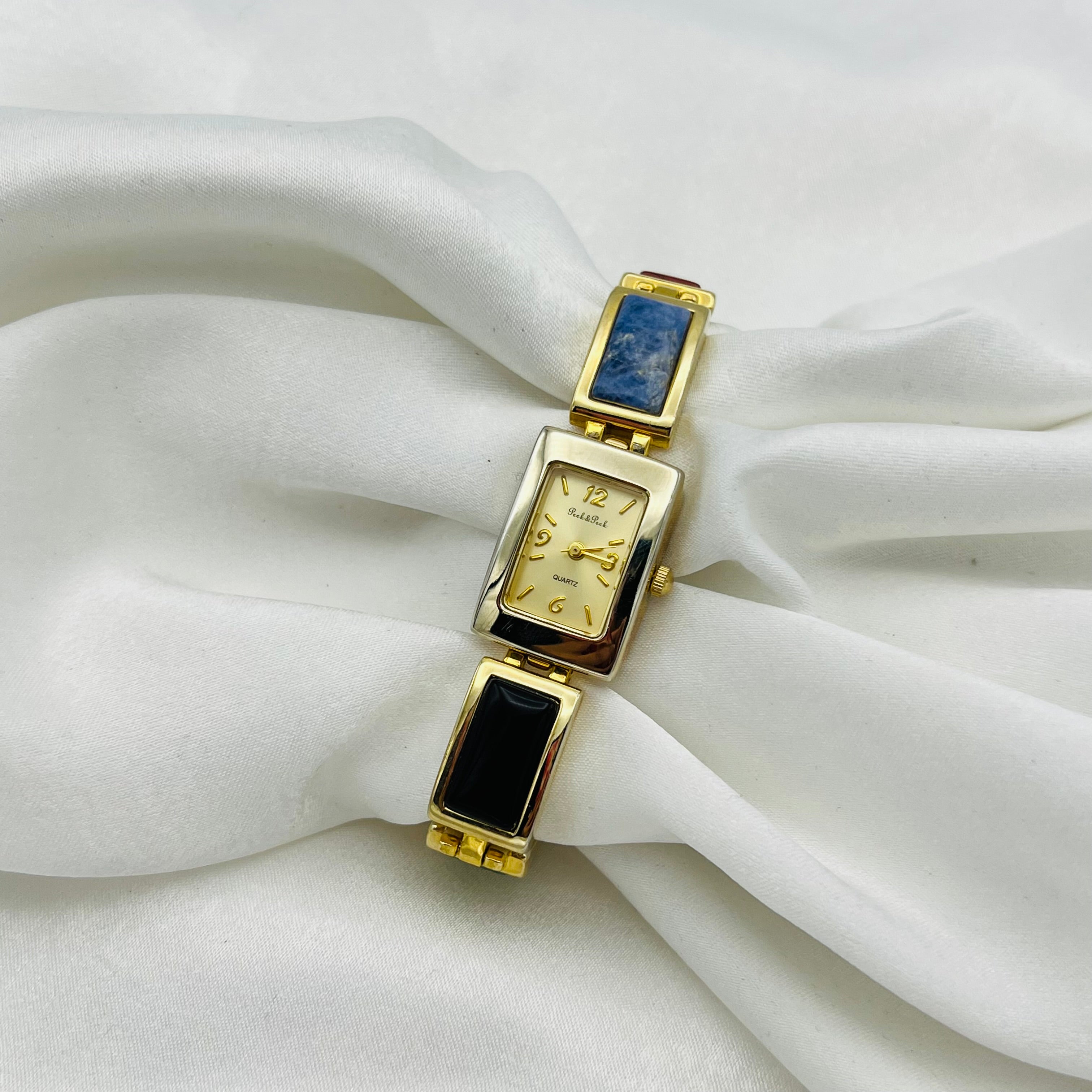 ✨ Multi-Gemstone Watch
