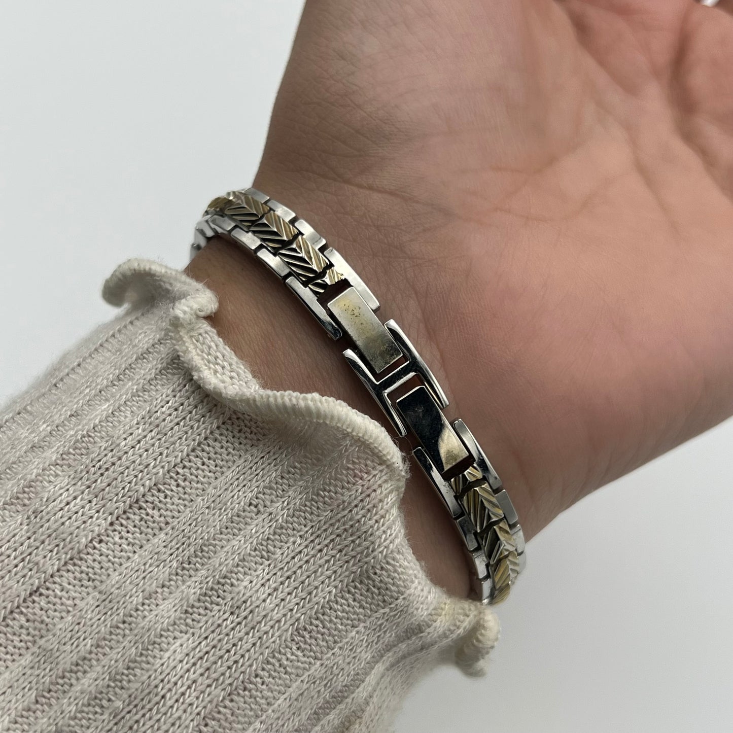Detailed Two-Toned Watch