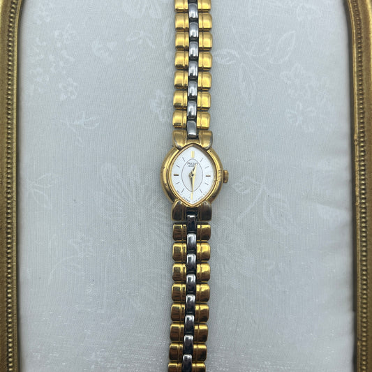 Dainty Two-Toned Pulsar Watch