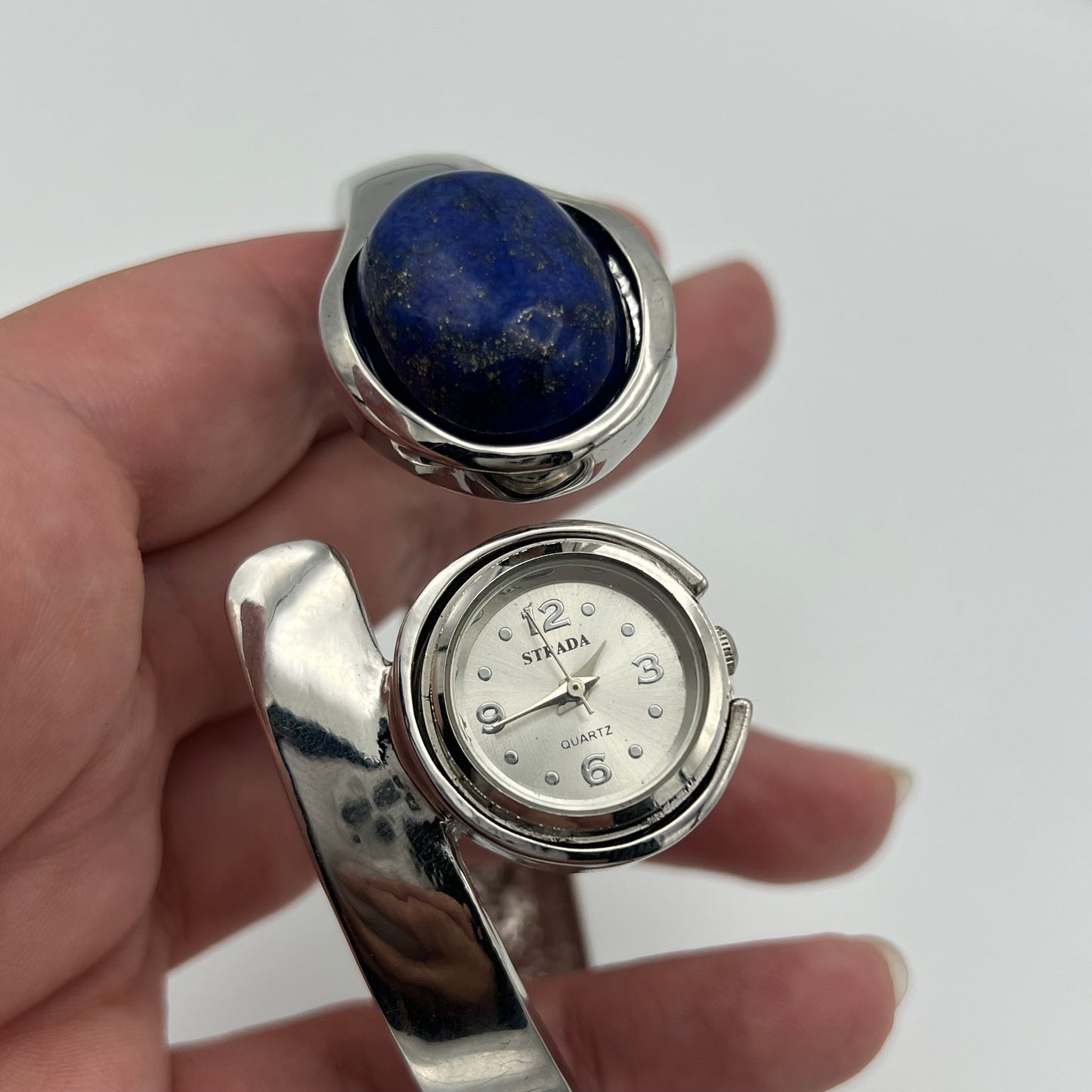 Blue Peek-A-Boo Watch