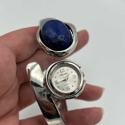 Blue Peek-A-Boo Watch