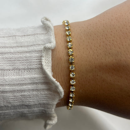 Diamanté Tennis Bracelet