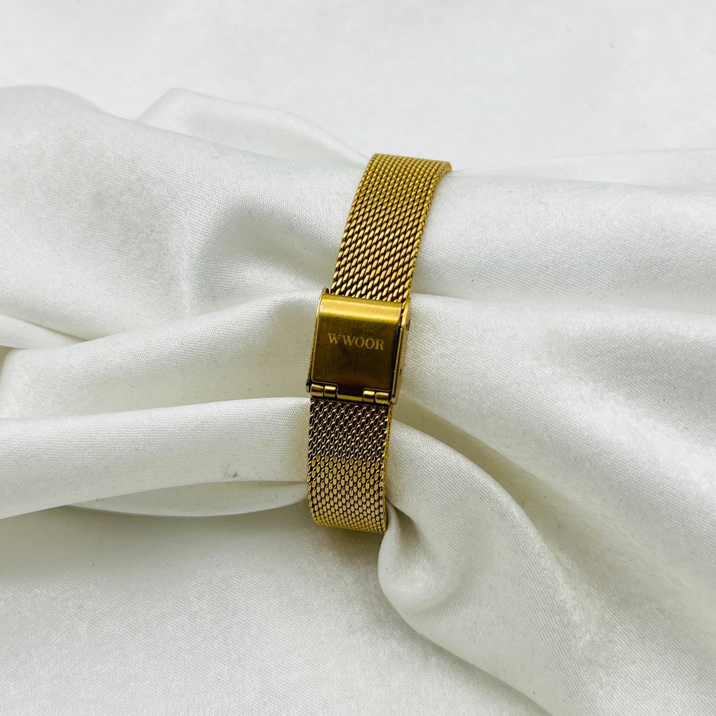 Gold-Toned Mesh Watch