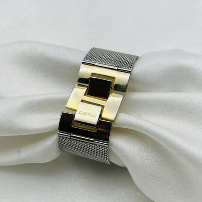 Two-Toned Mesh Watch