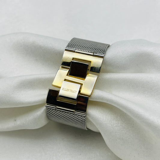 Two-Toned Mesh Watch