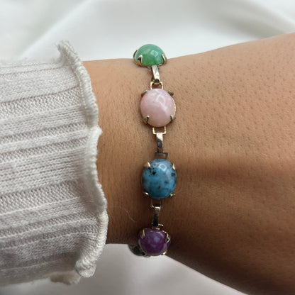 Scarab Multi-Colored Bracelet