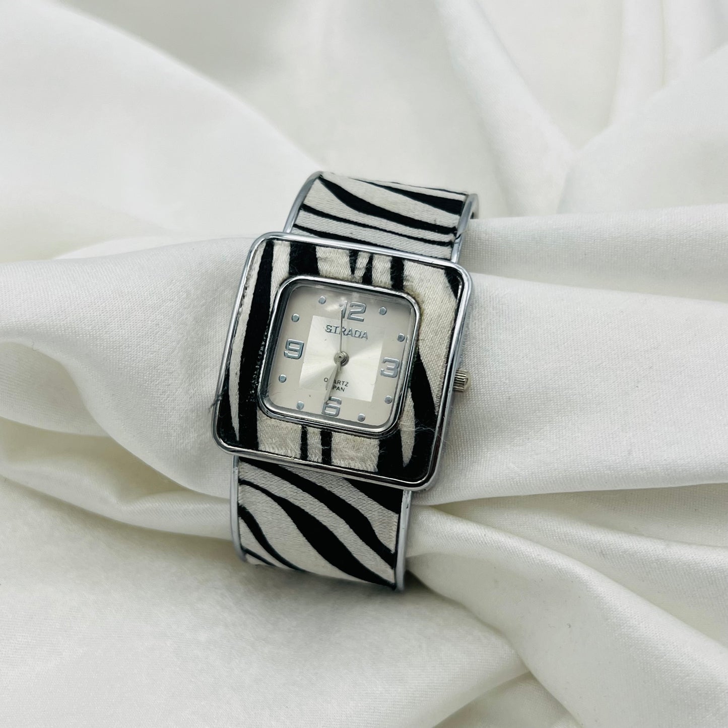 Zebra Cuff Watch