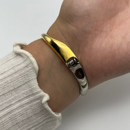 🐝 Dainty Two-Toned Watch with Bee Dial