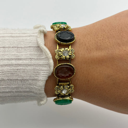 Gold-Toned Victorian Style Bracelet