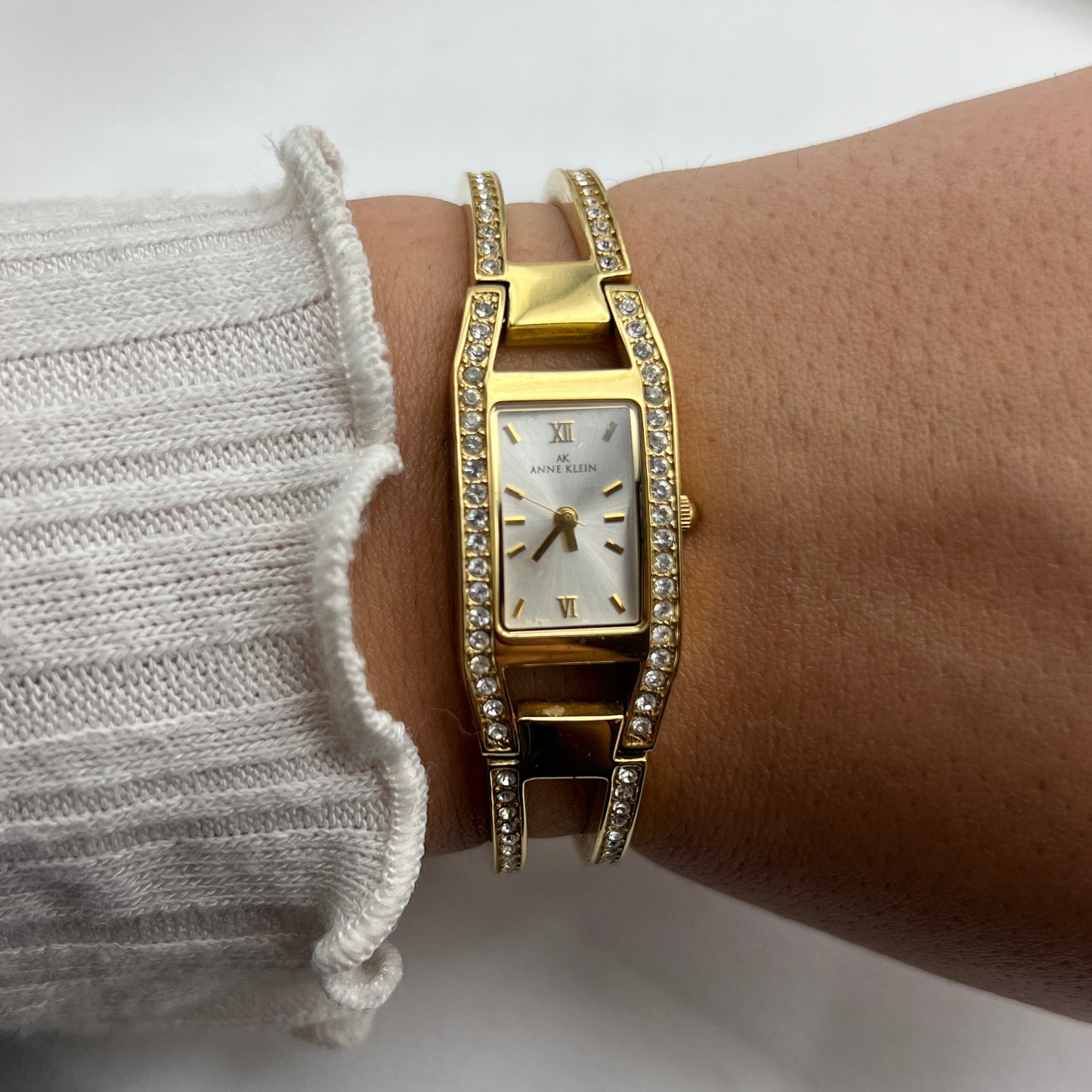 Elegant Anne Klein Diamanté Watch