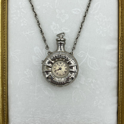 RARE Perfume Watch Necklace