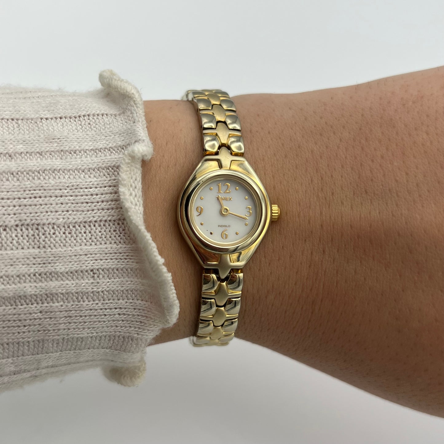 Gold-Toned Timex Watch