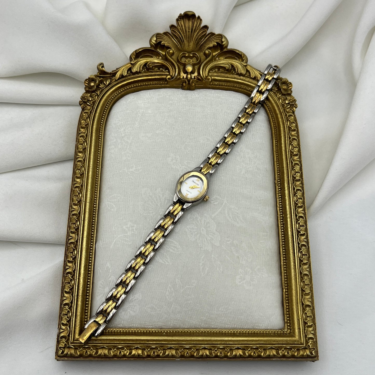 Two-Tone Bezeled Watch
