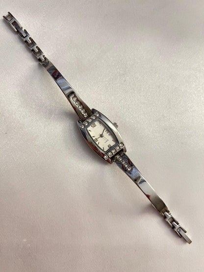 Silver Diamanté Watch