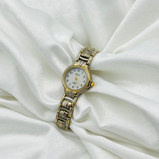 Gold-Toned Carriage by Timex Watch