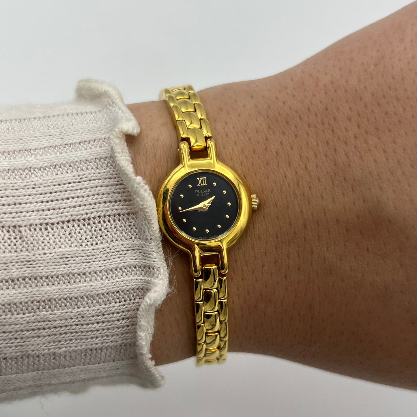 Chic Pulsar Gold-Toned Watch