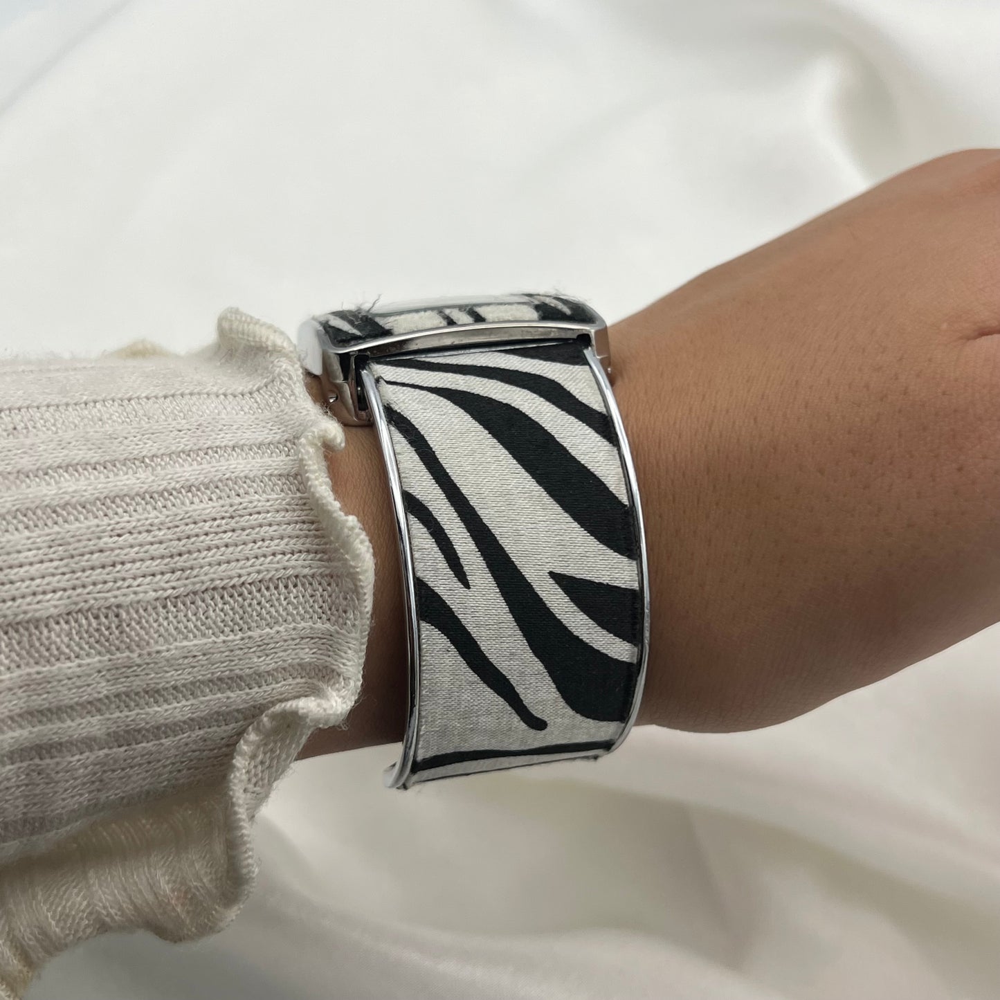 Zebra Cuff Watch