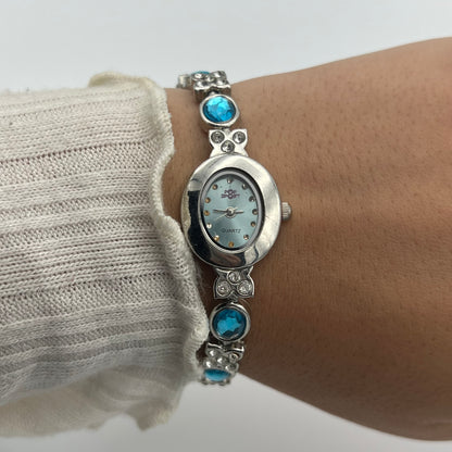 Blue Gemstone Watch