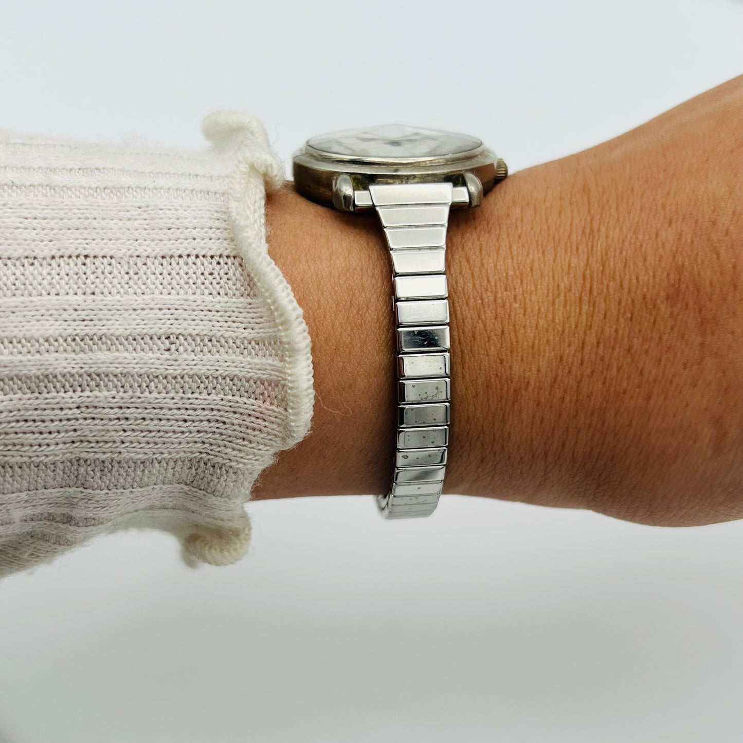 Silver-Toned Watch